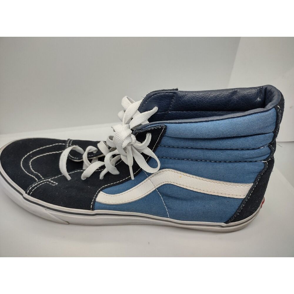 VANS Sk8-Hi Pro Navy Blue US Men's 13 Skate Shoes Off The Wall 721461